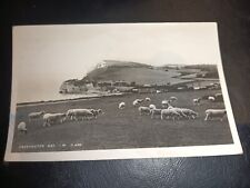 Vista geral e ovelhas, FRESHWATER BAY Isle Of Wight RP comprar usado  Enviando para Brazil