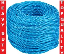 Blue poly rope for sale  COLCHESTER