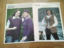 Wendy knitting patterns for sale  BANBURY