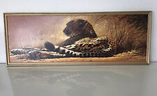 Leoparden bild rahmen gebraucht kaufen  Ravensburg