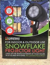 Snowflake christmas outdoor for sale  GLOSSOP