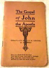 RARO WWII 357º Reg 90º Inf Div Capelão Merle Grove 1922 Apóstolo John Bklt T comprar usado  Enviando para Brazil