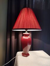 Beautiful red lamp for sale  Beloit