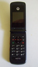 Motorola  W270 - Schwarz (Ohne Simlock) - Frame Broken - WORKING SPARE PARTS comprar usado  Enviando para Brazil