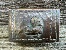 Used, Brosi Hammered Copper Match Cover Holder Arts Crafts Mission Stickley Era OMKK for sale  Shipping to South Africa