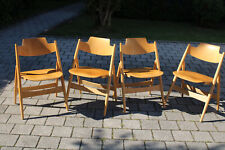 4x Egon Eiermann Design Klappstuhl Stuhl SE18 Wilde & Spieth Chair SE83 Vintage gebraucht kaufen  Raubling