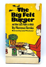 Big felt burger for sale  Tucson