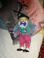 Lustige clown marionette gebraucht kaufen  Berlin