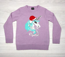 Unicorn christmas jumper for sale  WOLVERHAMPTON