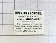 1913 james jones for sale  BISHOP AUCKLAND