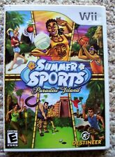 Nintendo Wii Summer Sports Paradise Island 2007 sin manual segunda mano  Embacar hacia Mexico