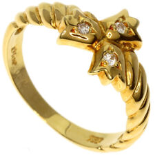Anillo Dior diamante oro amarillo K18 segunda mano  Embacar hacia Argentina