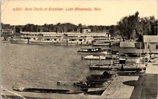 Postcard marina dock for sale  Oconto