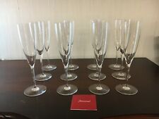 Flûtes champagne dom d'occasion  Baccarat