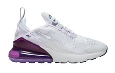 Tênis esportivo Nike Air Max 270 Pure Platinum violet frost juvenil tamanho 3Y (22cm) comprar usado  Enviando para Brazil