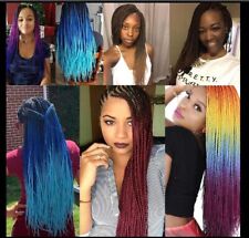 24" African Crochet Hair Twist-braids Dreadlocks Multicoloured 30 Roots for sale  Shipping to South Africa