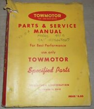 Towmotor 411 441 for sale  Union