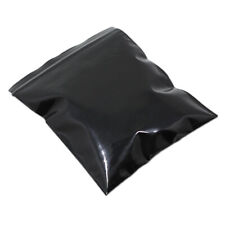 100pcs reclosable black for sale  Shipping to Ireland