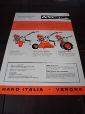 Hako combinette motozappa usato  Brescia