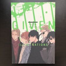 Libro de colección de ilustración Given Natsuki Kizu Yaoi anime manga películas libro de arte, usado segunda mano  Embacar hacia Argentina