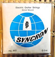 Syncron Electric Guitar Strings Nickel Wound  (3rd, 4th, 5th & 6th strings only) for sale  Shipping to South Africa