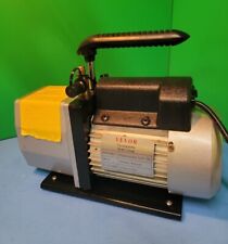 Vevor Vacuum Pump 5CFM 1/2 HP Two Stage Air Conditioning 120V 0.3PA HVAC 2 Stage, used for sale  Westminster