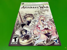 Folheto manual de instruções Record of Agarest War XBOX 360 comprar usado  Enviando para Brazil