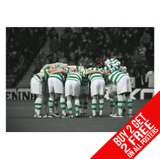Celtic huddle poster for sale  MANCHESTER