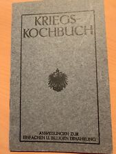 Kriegskochbuch 1915 ausgabe gebraucht kaufen  Berlin