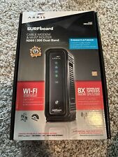 ARRIS Surfboard SBG-6580 N300/300 Dual Band Wireless Cable Modem & WI-FI Router for sale  Shipping to South Africa