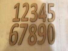 Wooden door numbers for sale  TILBURY