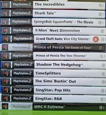 Playstation ps2 games for sale  DONCASTER