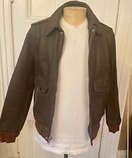 Schott brown leather for sale  LONDON