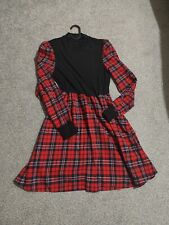Tartan dress size for sale  CHESTERFIELD