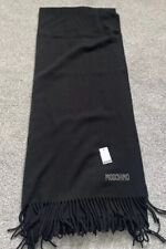 Moschino black shawl for sale  BRADFORD