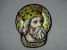 Stained glass king for sale  Shipping to Ireland
