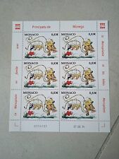 Planche timbres monaco d'occasion  Val-de-Reuil