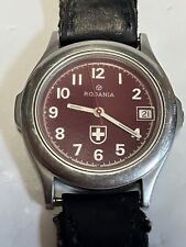Rodania watch swiss for sale  Burley