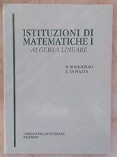 Ingegneria istituzioni matemat usato  Italia