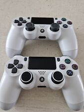 Sony 4 PS4 Wireless Controller - White 2-Piece, used for sale  Shipping to South Africa