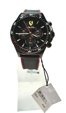 Ferrari Black Mens Chronograph Watch Pilota 0830623 for sale  Shipping to South Africa