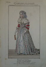 Gravure couleur costume d'occasion  Périgueux