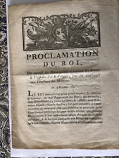 Proclamation roi bijoux d'occasion  Lédignan