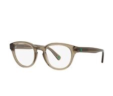 Marcos de gafas Polo Ralph Lauren marrón claro transparente talla 48 segunda mano  Embacar hacia Mexico