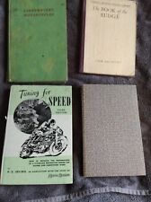 Vintage motorcycle books for sale  EAST COWES