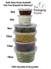Round food containers for sale  Shipping to Ireland