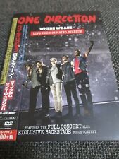DVD One Direction / onde estamos /JAPÃO LTD OBI, livro comprar usado  Enviando para Brazil