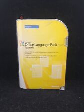 CD de computador espanhol 2007 Microsoft Office pacote de idiomas testado para Windows, usado comprar usado  Enviando para Brazil