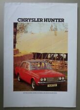 Chrysler hunter orig for sale  UK