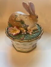 fitz floyd easter bunny rabbit for sale  Lees Summit
